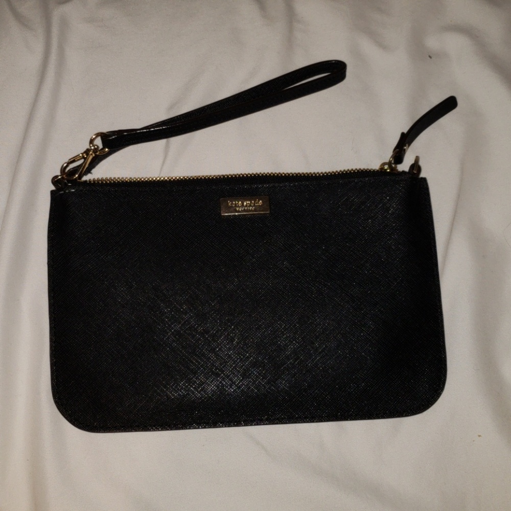 Kate Spade leather clutch